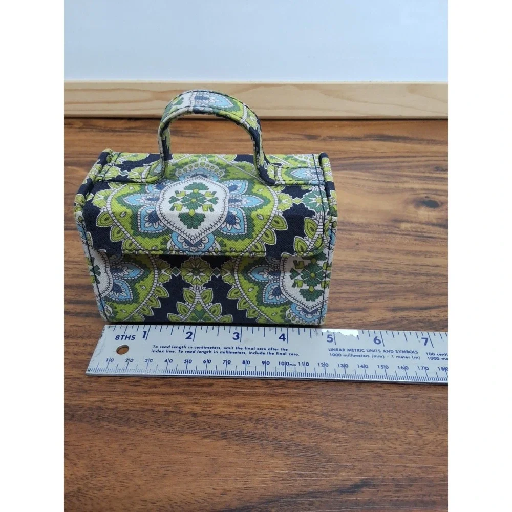 Vera Bradley Small Storage Jewelry Hard Sided Case Travel